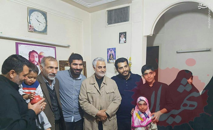 سردار سلیمانی و مصطفی صدرزاده